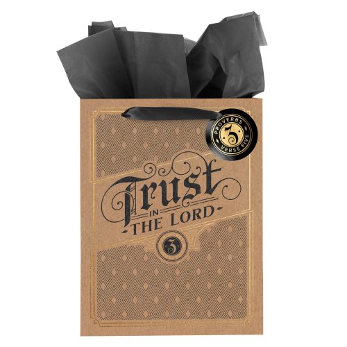 Gift Bag Large Portrait Trust in the Lord Prov. 3:5