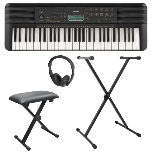 Yamaha PSRE283 Portable Keyboard Package