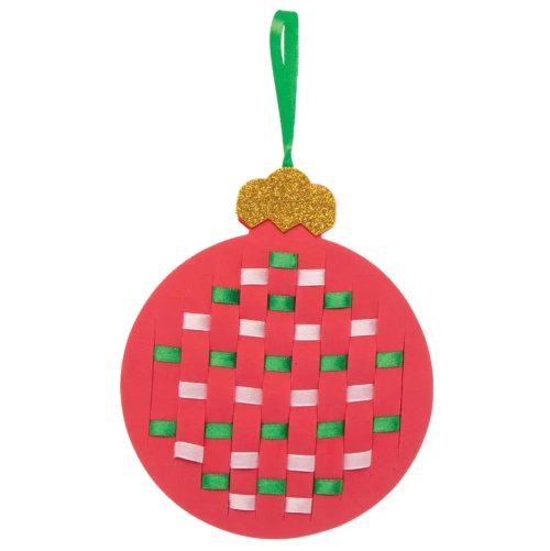 Christmas Bauble Weaving Kit (Pack of 6)