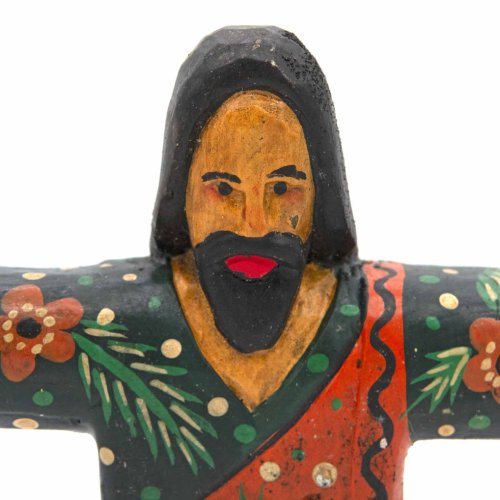 Standing Wooden Jesus