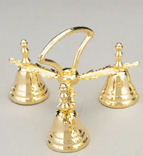 Brass Three Chime Bells