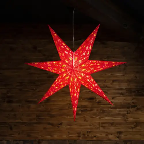 Spirit: Red Hanging Paper Starlight