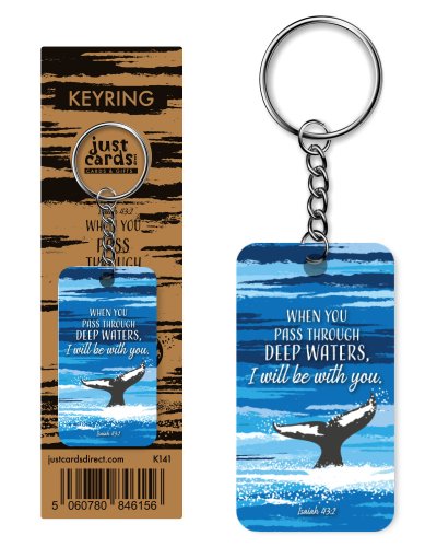 Deep waters keyring