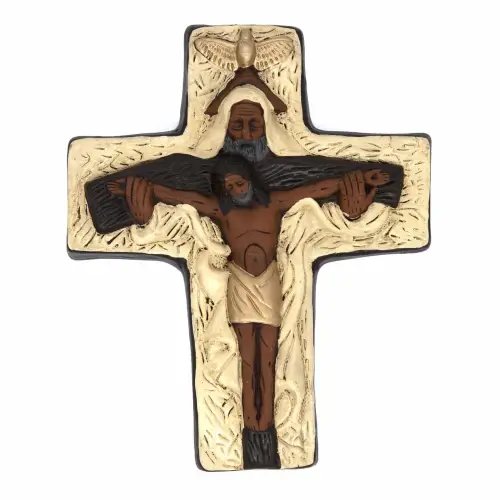 Lifted Saviour Cross Medium