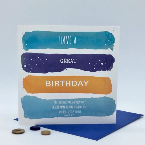 Have A Great Birthday Single Card