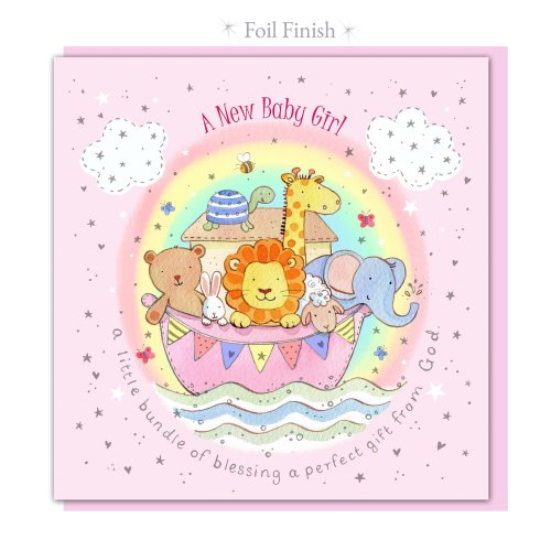 New Baby Girl Single Card