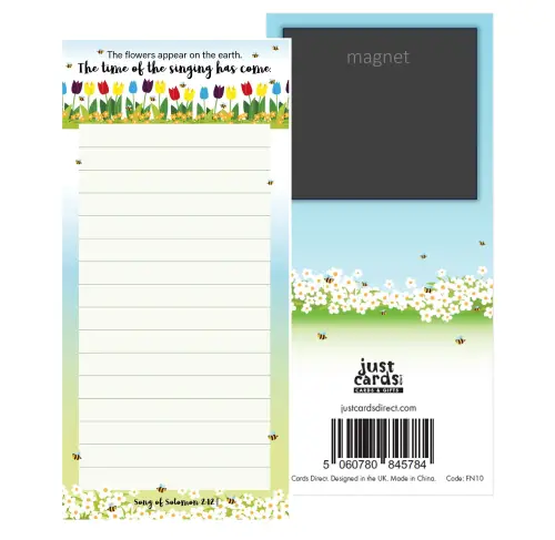 4 Christian Fridge Notepads