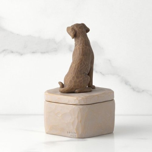 Love my Dog (Dark) Box by Willow Tree