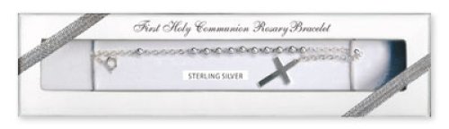 Sterling Silver Rosary Bracelet