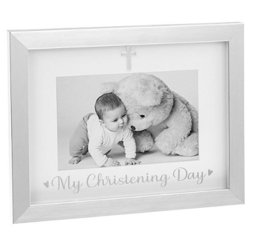 Silver Event Frame Christening 6×4