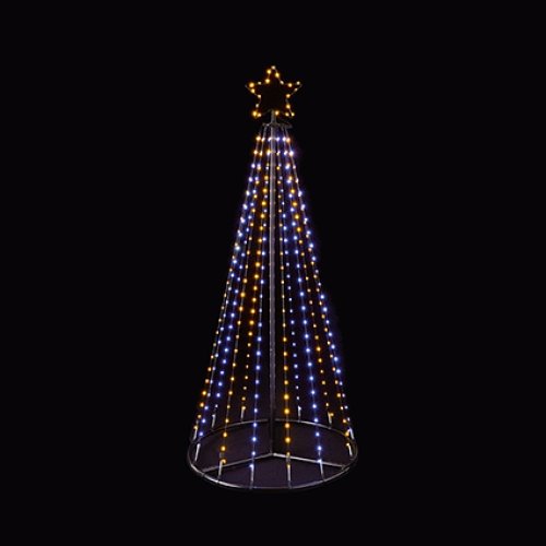 1.4M 308 LED Flexibright Pyramid Tree