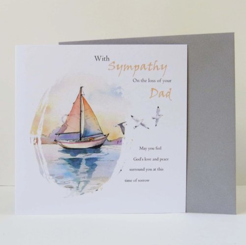 Still Waters Dad Sympathy Single Card