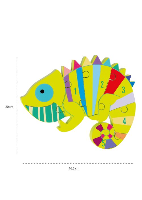 Chameleon Number Puzzle (FSC®)