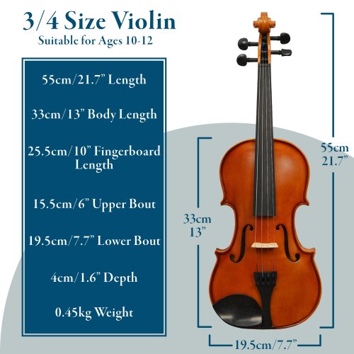 Forenza Prima 2 Violin Outfit - 3/4 size