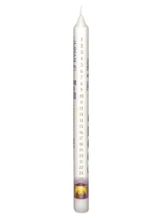 25cm Names of Jesus Advent Candle - Single