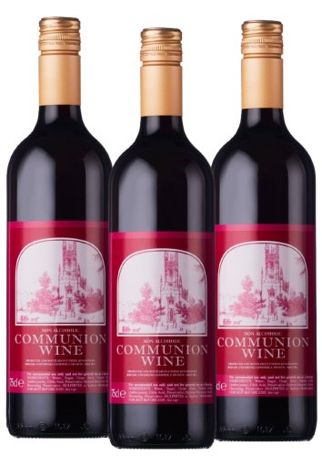 Pack of 3 Non-Alcoholic Communion Wine - Broadland Drinks