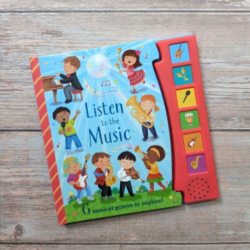 Listen to the Music - Musical 6 Button Sound Book