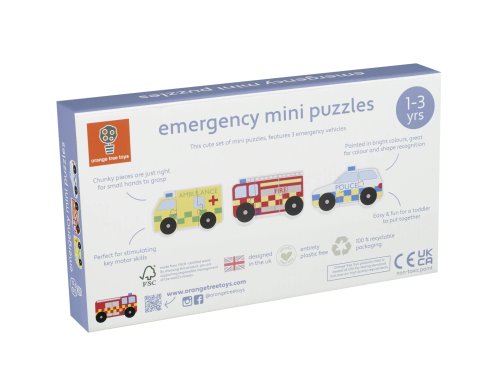 Emergency Services Mini Puzzles (FSC®)