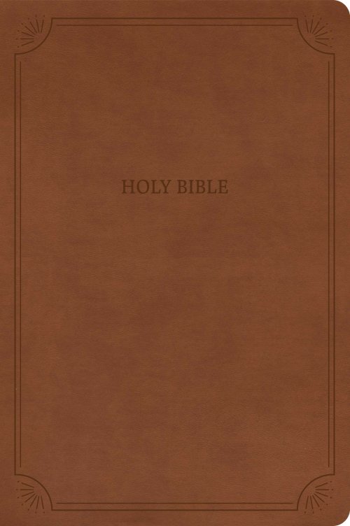 NASB Large Print Thinline Bible, Value Edition, Brown