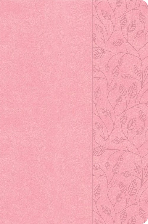 CSB Large Print Thinline Bible, Value Edition, Soft Pink