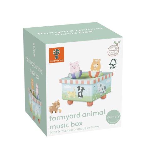 Farmyard Animal Music Box (FSC®)