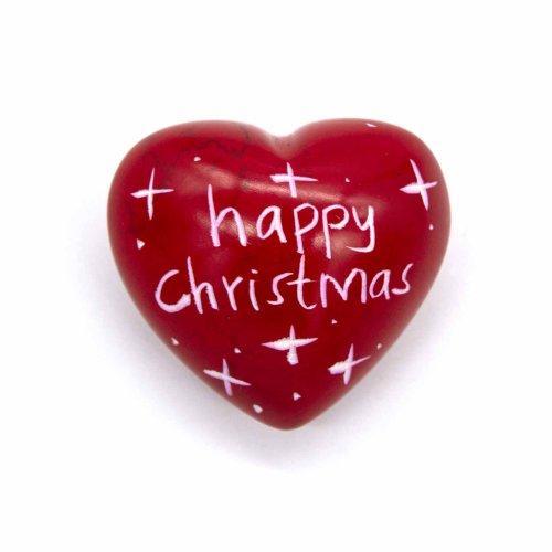 Soapstone Christmas Heart