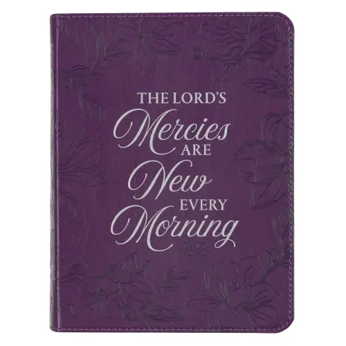 Journal Handy Purple His Mercies Lam. 3:22-23