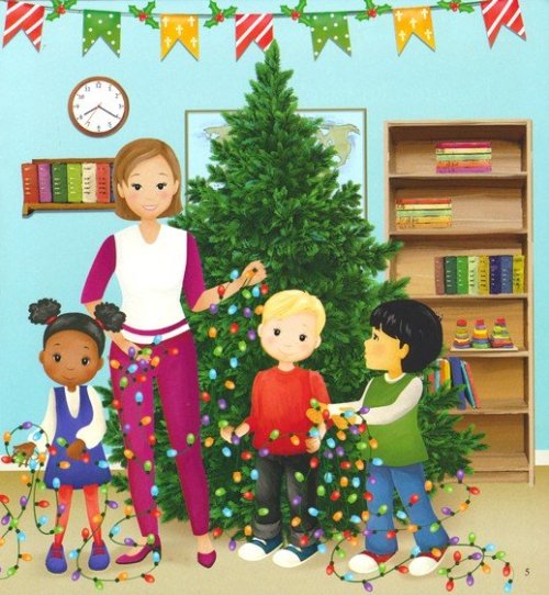 Softcover Book - Get Ready for Christmas: A Christmas Tree's Story