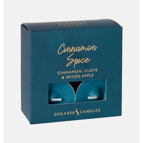 Cinnamon Spice Scented Tealights (Box of 8)