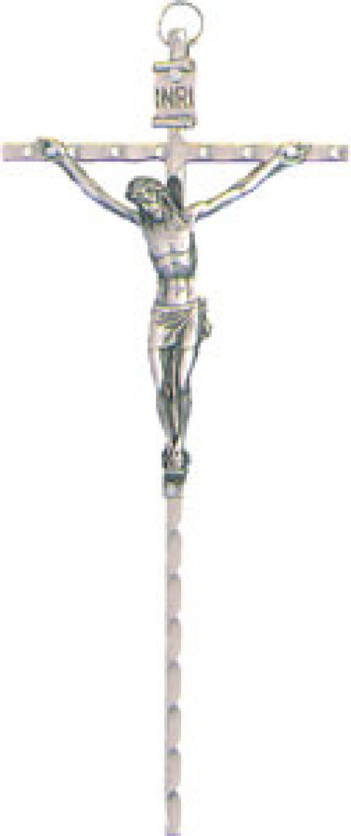 5" Metal Crucifix