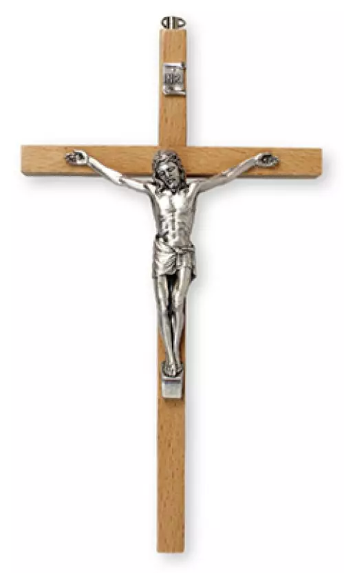 5 inch Beech Wood Crucifix