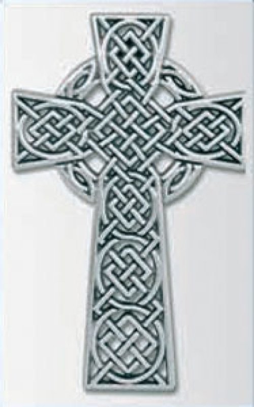 5" Pewter Celtic Cross