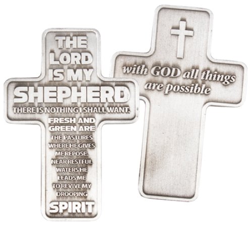 Cross in My Pocket Steel Prayer Card Sterling Gifts