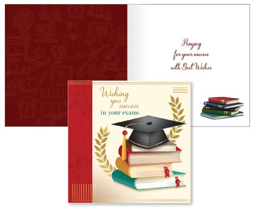 Wishing You Success In Your Exams Single Card