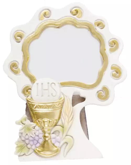 4 1/8" Symbolic Resin Communion Photo Frame