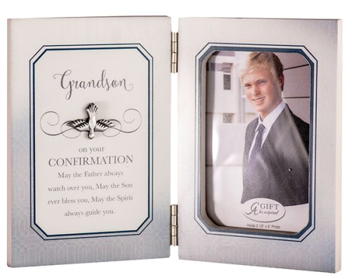 Grandson Wooden Confirmation Photo Frame