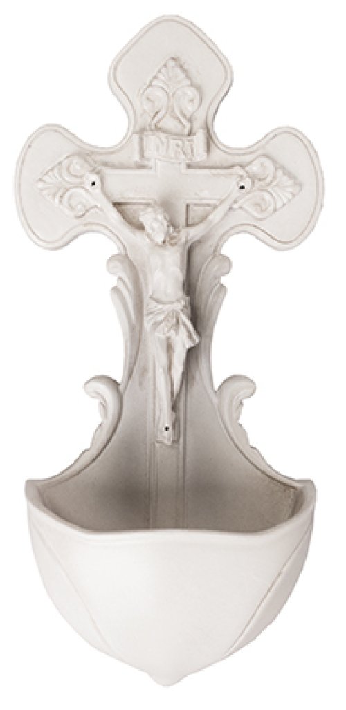 7 3/4" Veronese Resin Crucifix Font