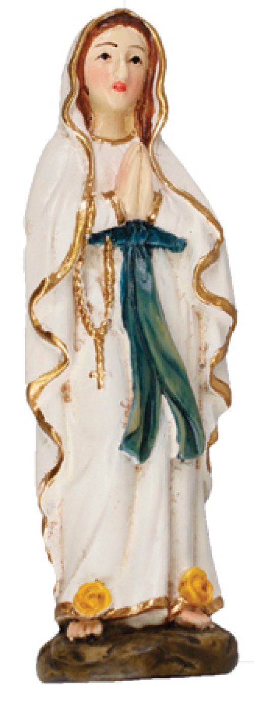 3 1/2" Lourdes Renaissance Statue