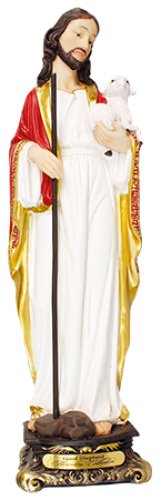 5" Good Shepherd Florentine Statue