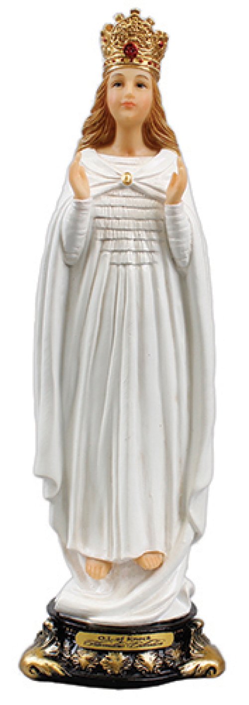 8" Our Lady Of Knock Florentine Statue