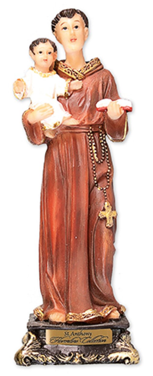 12" Saint Anthony Florentine Statue