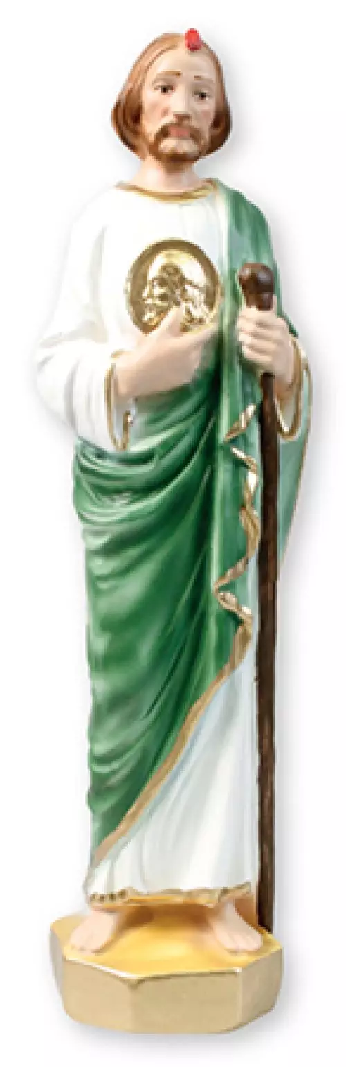 9 1/4" Saint Jude Plaster Statue