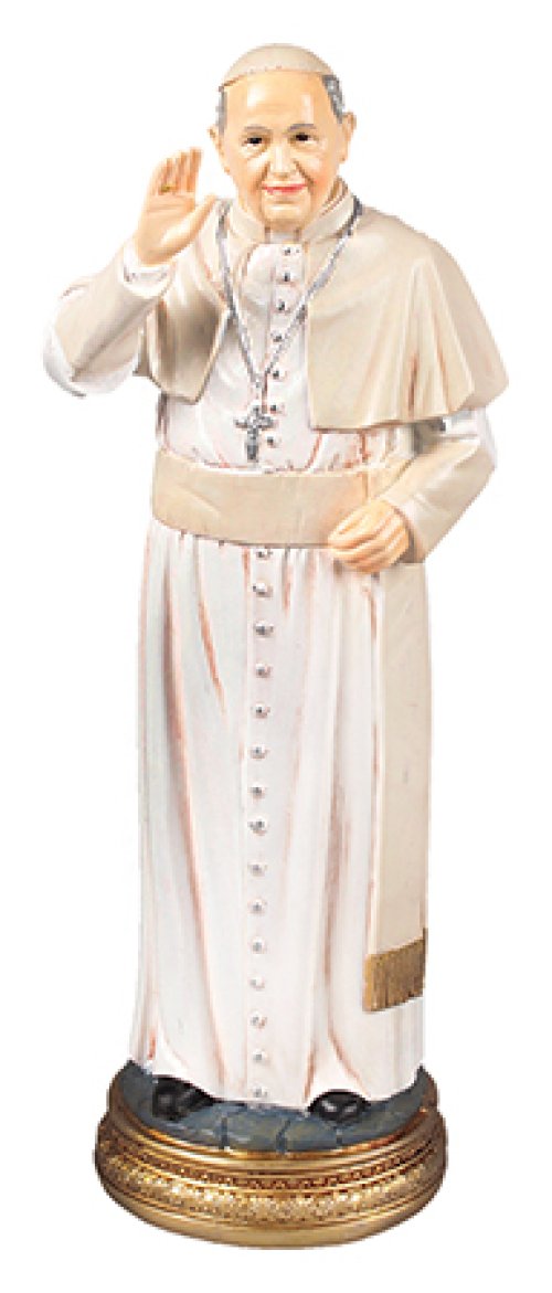 5" Pope Francis Renaissance Statue