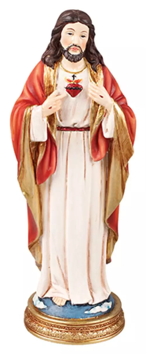 Renaissance 5 inch Statue - Sacred Heart