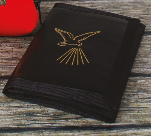 Boy's Black Confirmation Wallet