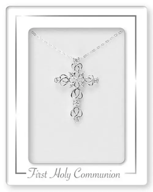 Cross Communion Silver Necklet