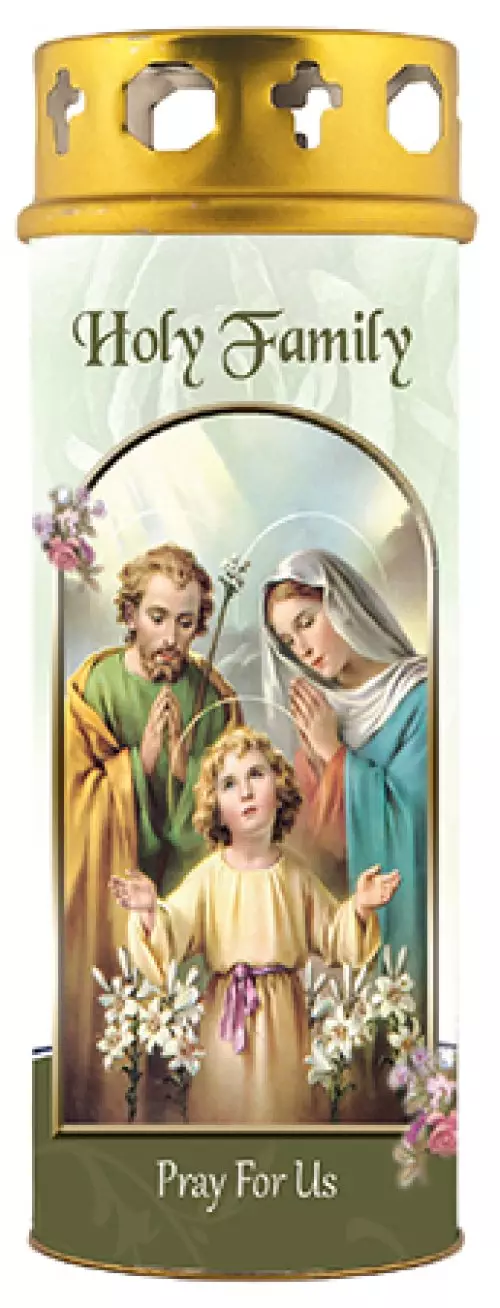 Holy Family Windproof Cap Candle