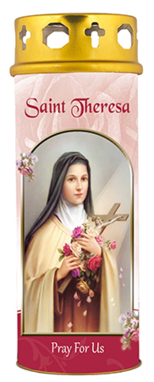 Saint Theresa Windproof Cap Candle