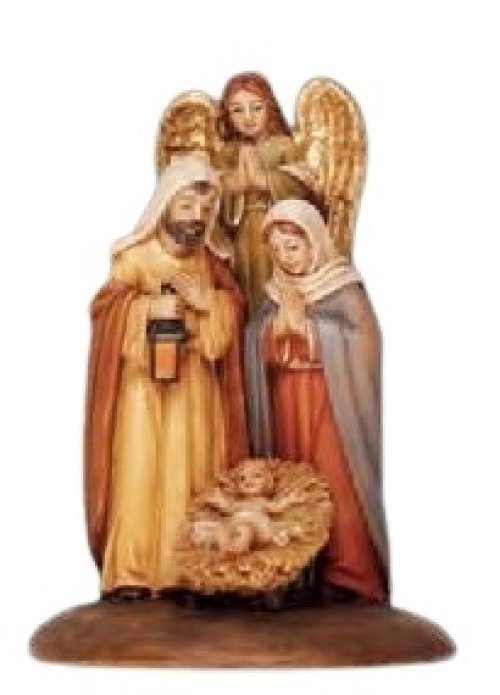 3" Holy Family Resin Nativity Set