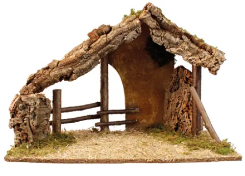 23" Wide Nativity Shed